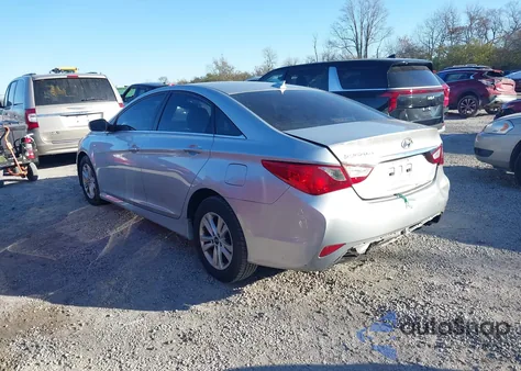 2014 Hyundai Sonata Gls из США, поврежденный, VIN 5NPEB4AC8EH888880